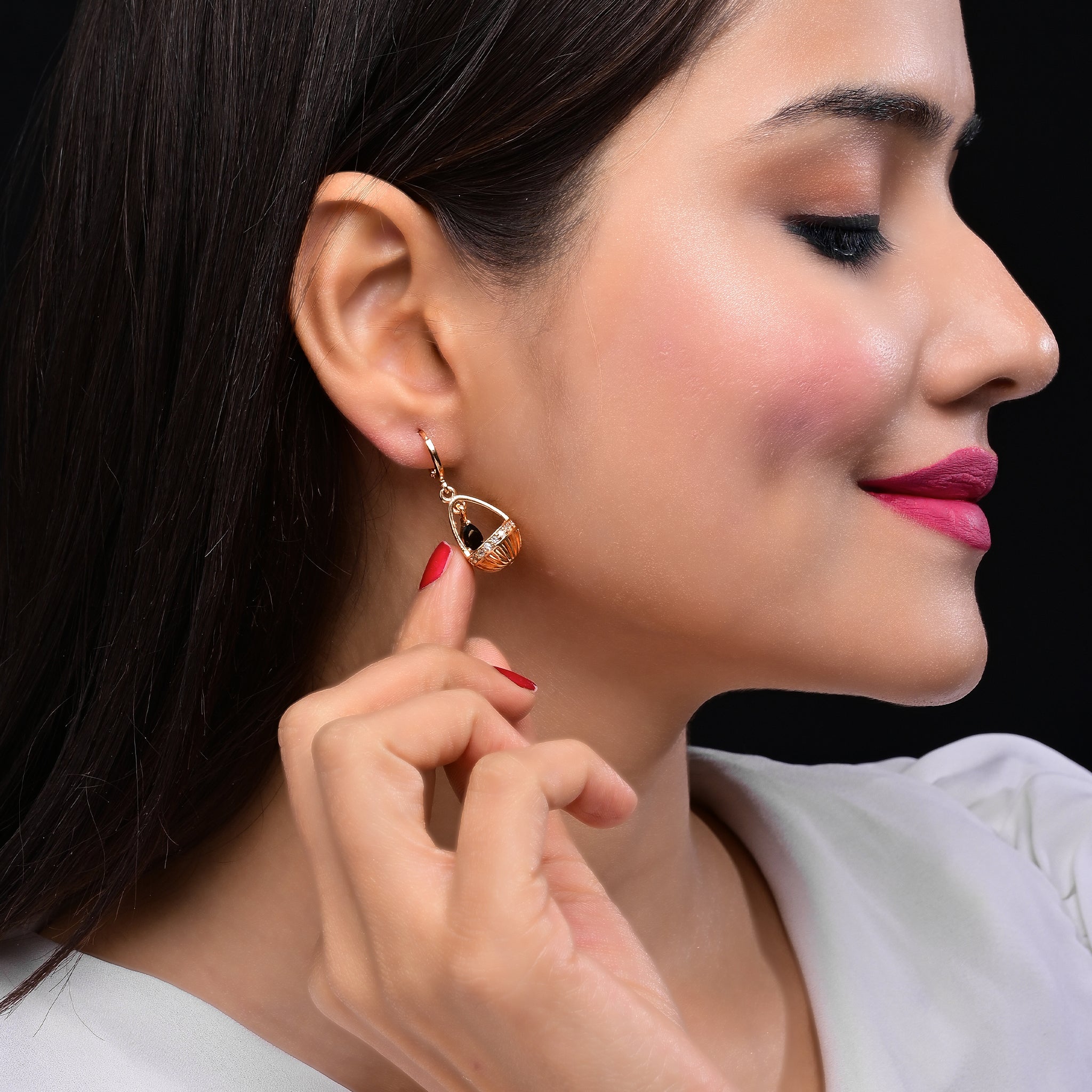 Rook Piercing Vs Daith|stainless Steel Cubic Zirconia Tragus Stud Earrings  - Screw-back Cartilage Piercing Jewelry